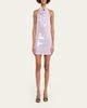Retrofete Avenya Sequined Halter Mini Dress - 2