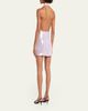 Retrofete Avenya Sequined Halter Mini Dress - 3