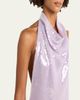 Retrofete Avenya Sequined Halter Mini Dress - 5