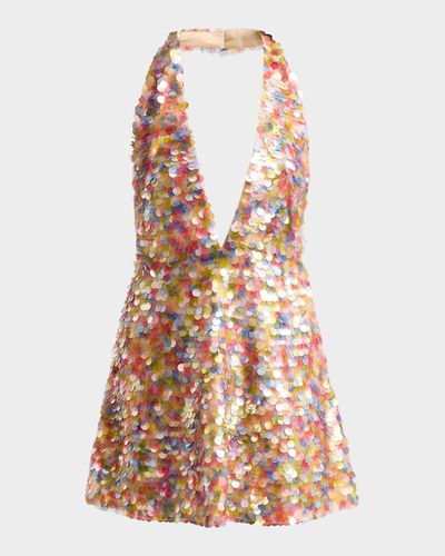 Retrofete Avigail Sequin Mini Dress