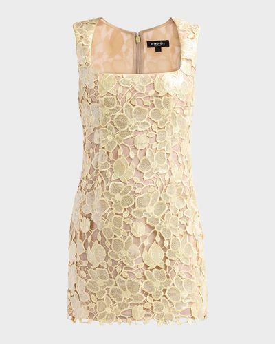 Retrofete CLONE Elainy Sequined Lace Mini Dress