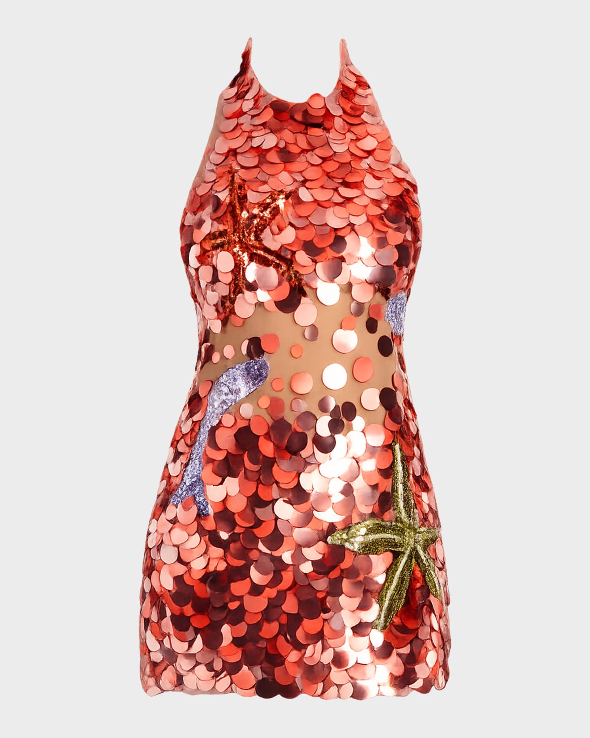 Retrofete Dorothy Sequined Mini Dress