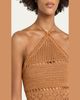 Retrofete Florentina Crochet Halter Dress - 5