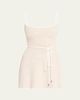 Retrofete Gisele Metallic Knit Mini Dress - 1