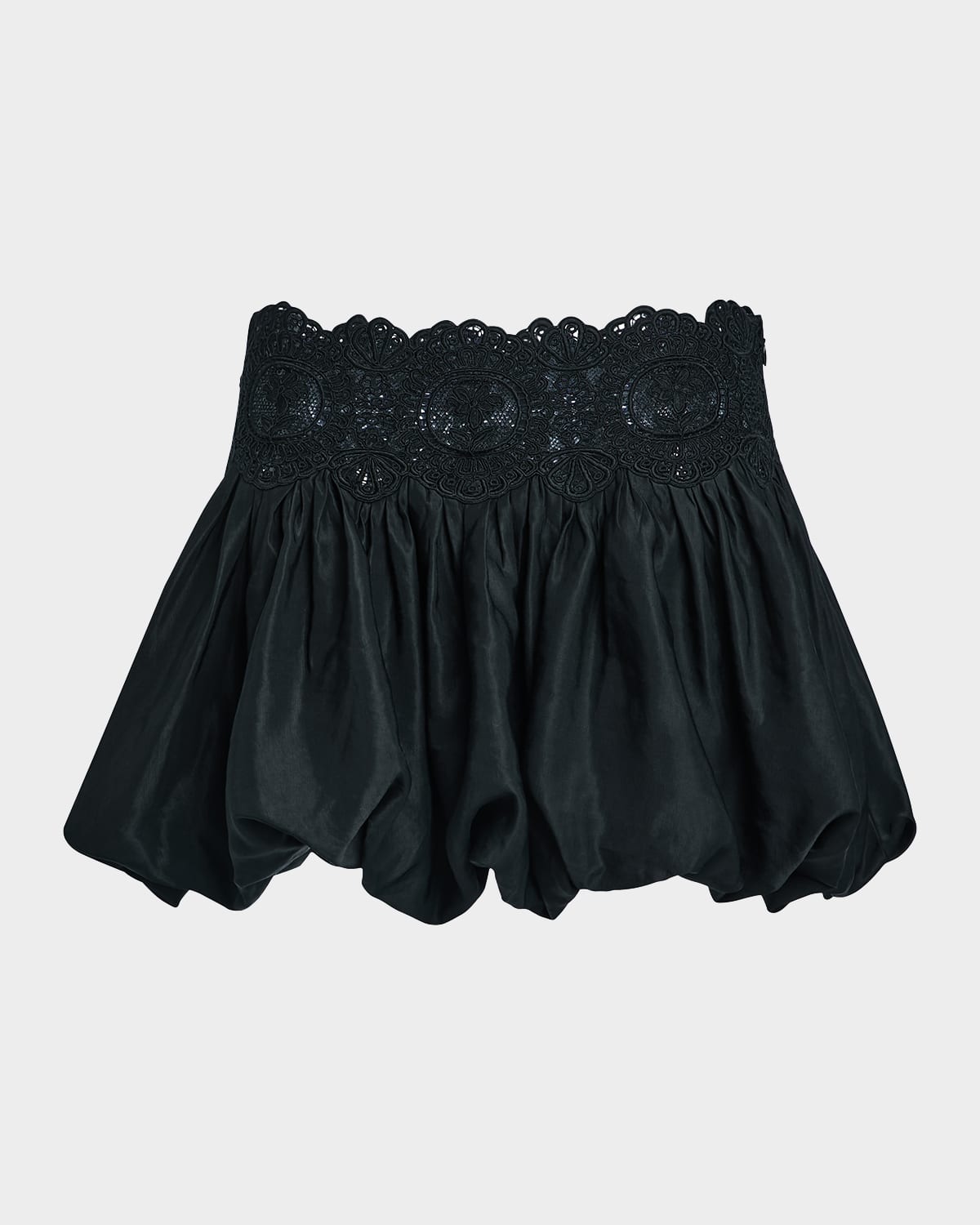 Retrofete Leighton Embroidered Bubble Skirt