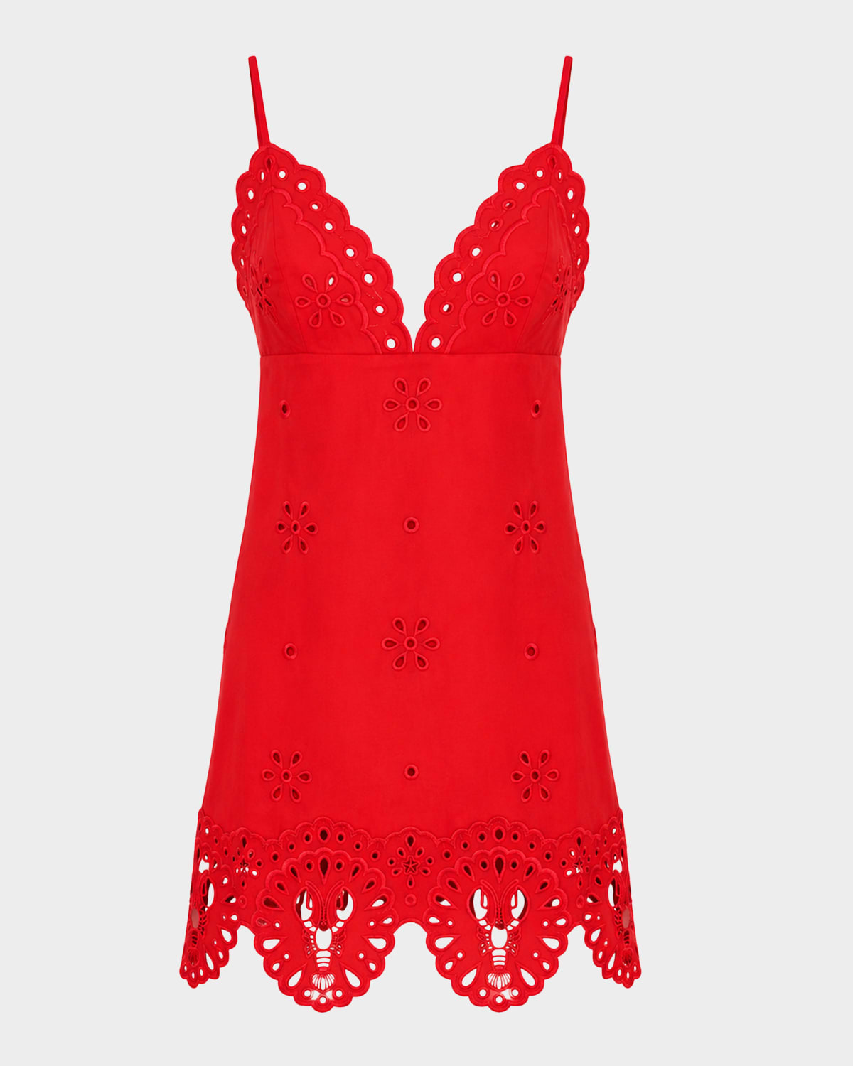 Retrofete Nebullah Embroidered Mini Dress