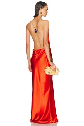 retrofete kinara halter plunge sequin mini dress Retrofete Kinara Halter Plunge Sequin Mini Dress In Gold - 30% Off
