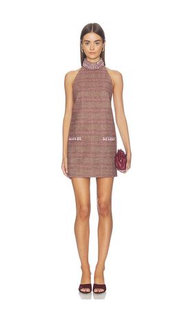 retrofete retrofete Concord Embellished Dress