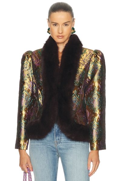 retrofete retrofete Delphina Brocade Jacket