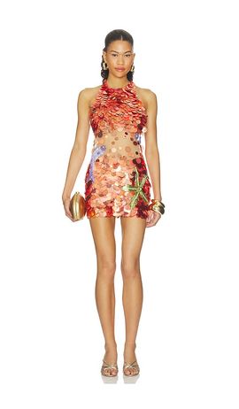 retrofete retrofete Dorothy Embroidered Dress