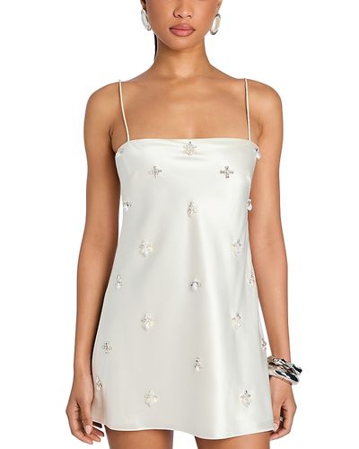 Retrofete Retrofete Dotty Embellished Dress