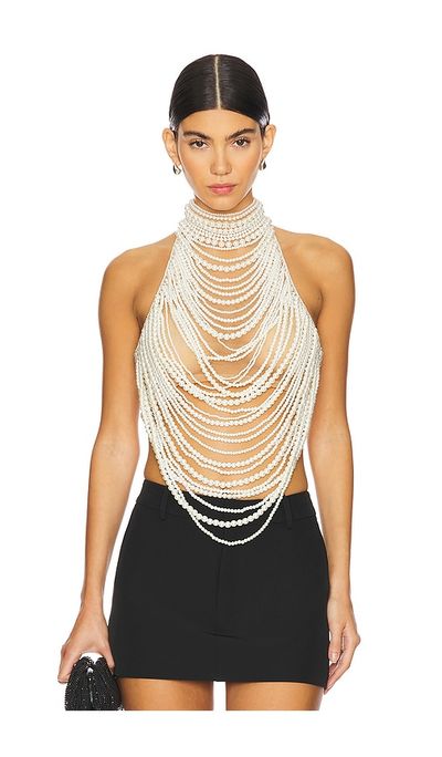 retrofete retrofete Elsie Pearl Top