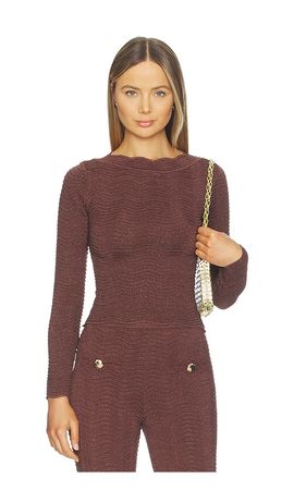 retrofete retrofete Galina Knit Top
