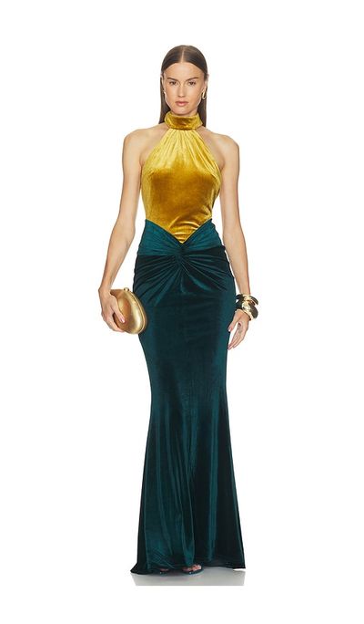 retrofete retrofete Goleta Velvet Dress
