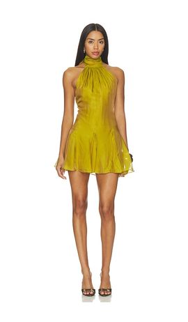 retrofete retrofete Lilacine Chiffon Dress