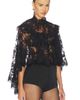 retrofete retrofete Margarita Lace Blouse - 2