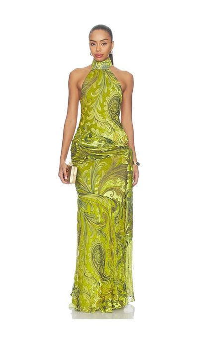 retrofete retrofete Protea Velvet Dress