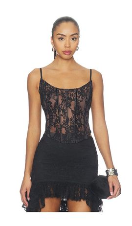 retrofete retrofete Romi Lace Bustier