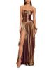 Retrofete Retrofete Saba Strapless Pleated Gown - 1