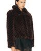 retrofete retrofete Segrid Faux Fur Bomber Jacket - 3