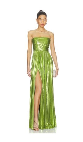 chinese dress ladies RETROFETE JANET GOLD SEQUIN DRESS main image 0
