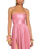 Retrofete Retrofete Sevyn Pleated Side Slit Maxi Dress - 2
