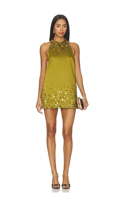 retrofete retrofete Tobonie Embroidered Dress