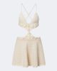 Retrofete RetrofÃªte Aisola cotton-blend crochet minidress - 1