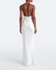 Retrofete Retrofête Anat beaded halterneck satin maxi dress - 5
