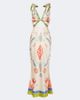 Retrofete Retrofête Carlotte printed silk-blend satin maxi dress - 1