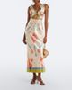 Retrofete Retrofête Carlotte printed silk-blend satin maxi dress - 2