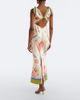 Retrofete Retrofête Carlotte printed silk-blend satin maxi dress - 5
