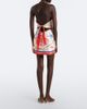 Retrofete Retrofête Creta embellished silk-blend satin minidress - 5