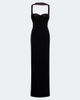 Retrofete Retrofête Daufine scarf-detail open-back gown - 1
