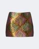 Retrofete Retrofête Delphira brocade miniskirt - 1