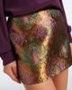Retrofete Retrofête Delphira brocade miniskirt - 3