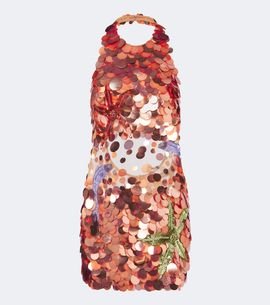 Retrofete RetrofÃªte Dorothy embellished halterneck minidress