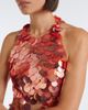 Retrofete RetrofÃªte Dorothy embellished halterneck minidress - 3