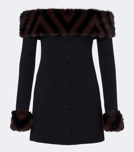 Retrofete Retrofête Elspeth off-shoulder minidress