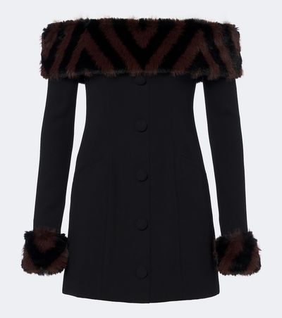 Retrofete Retrofête Elspeth off-shoulder minidress