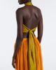 Retrofete Retrofête Fable halterneck chiffon crop top - 5