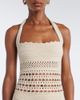 Retrofete RetrofÃªte Jaycee crochet cotton-blend midi dress - 3