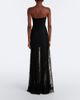 Retrofete Retrofête Jeanette lace strapless gown - 5