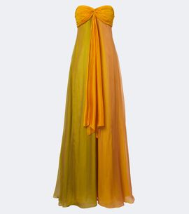 Retrofete Retrofête Lunaria chiffon maxi dress