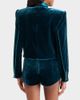 Retrofete Retrofête Menlo velvet micro shorts - 5