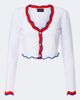 Retrofete RetrofÃªte Orlaithe ribbed-knit cardigan - 1