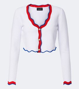 Retrofete RetrofÃªte Orlaithe ribbed-knit cardigan