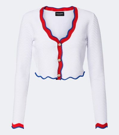 Retrofete RetrofÃªte Orlaithe ribbed-knit cardigan