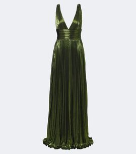 Retrofete Retrofête Perindo lamé gown