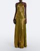 Retrofete Retrofête Thalia plissé halterneck gown - 2